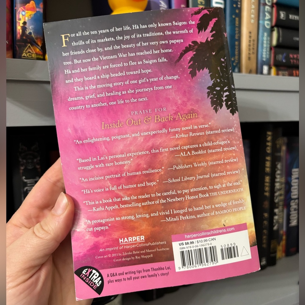 Inside Out & Back Again (Paperback) - Picture 2 of 3
